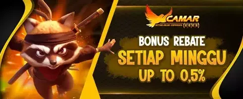 BONUS REBATE SLOT UP TO 0.5% promotion